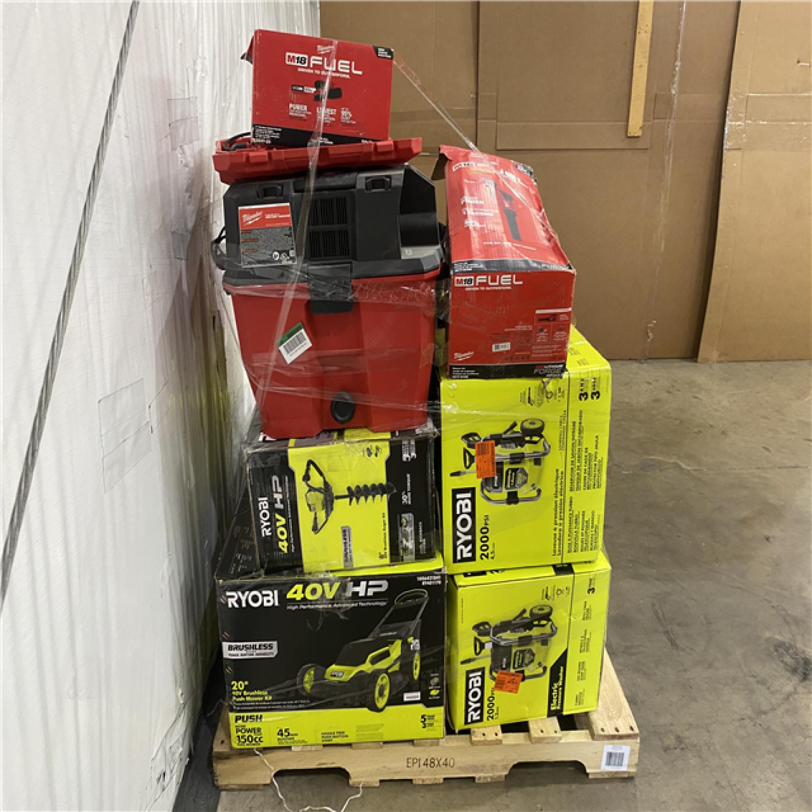 Houston Location AS IS - Tool Pallet