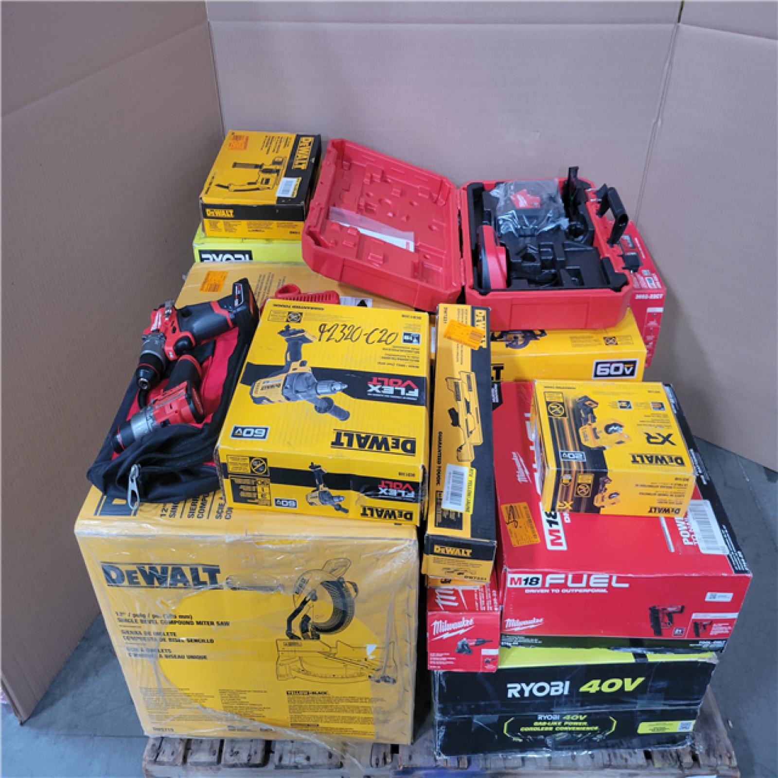 CALIFORNIA AS-IS TOOL PALLET