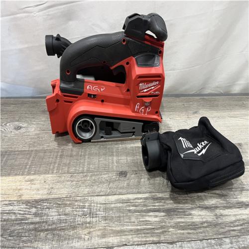 AS-IS Milwaukee FUEL 18-Volt Lithium-Ion Cordless Belt Sander (Tool-Only)