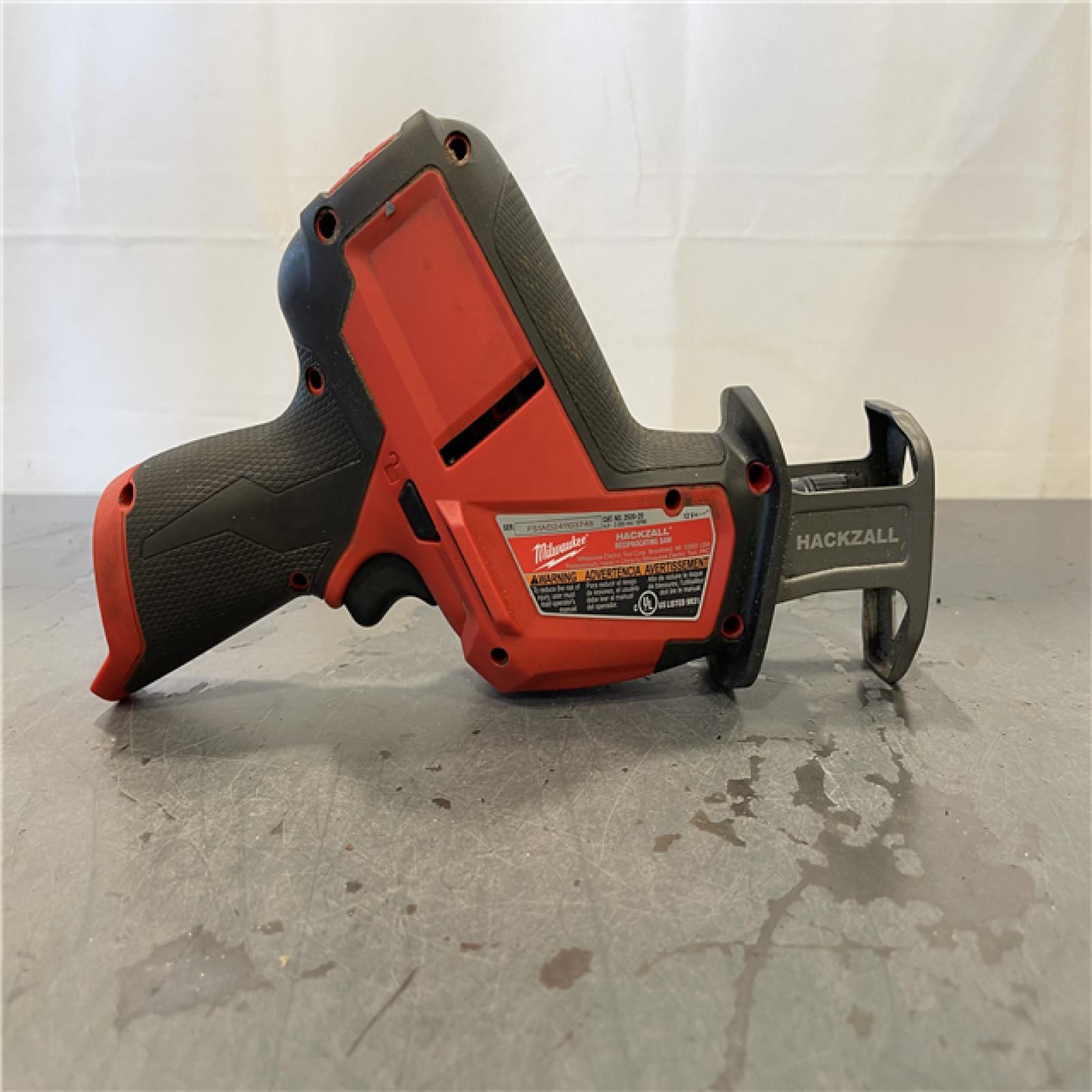 AS-IS - Milwaukee M12 FUEL 12V Lithium-Ion Brushless Cordless HACKZALL Reciprocating Saw