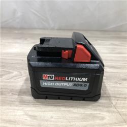 AS-IS Milwaukee 48-11-1865 M18 REDLITHIUM HIGH OUTPUT 6.0Ah Battery Pack