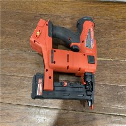 AS-IS M18 FUEL 18-Volt Lithium-Ion Brushless Cordless 18-Gauge 1/4 in. Narrow Crown Stapler (Tool-Only)