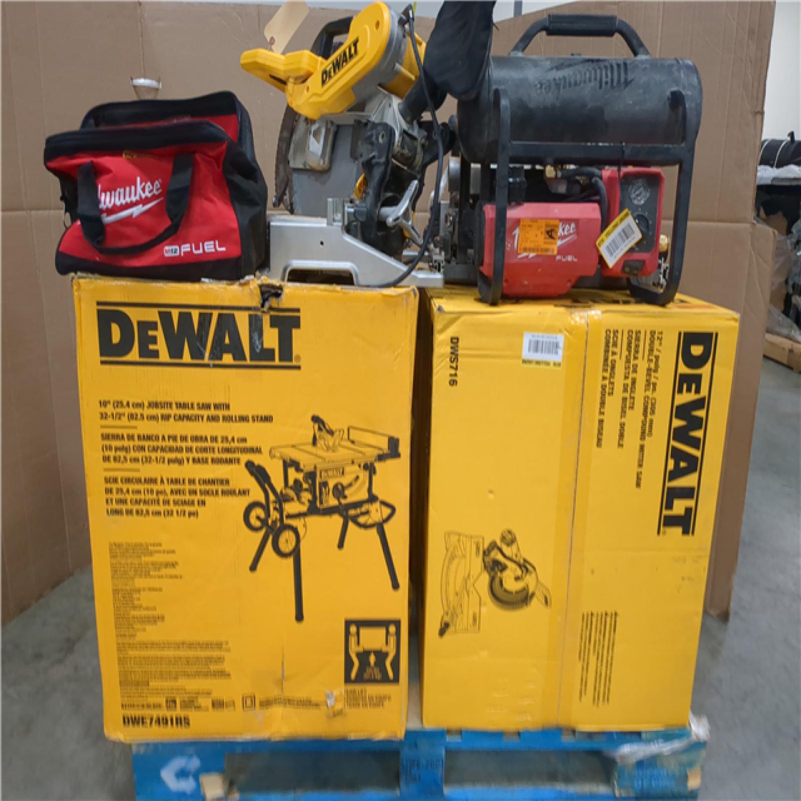 CALIFORNIA AS-IS TOOL PALLET