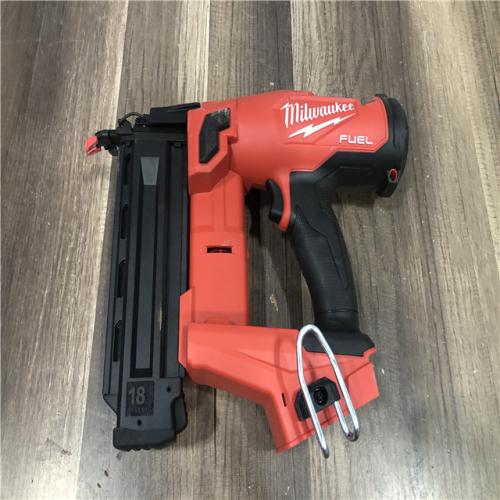 AS-IS Milwaukee FUEL 18-Volt Lithium-Ion Brushless Cordless Gen II 18-Gauge Brad Nailer (Tool-Only)