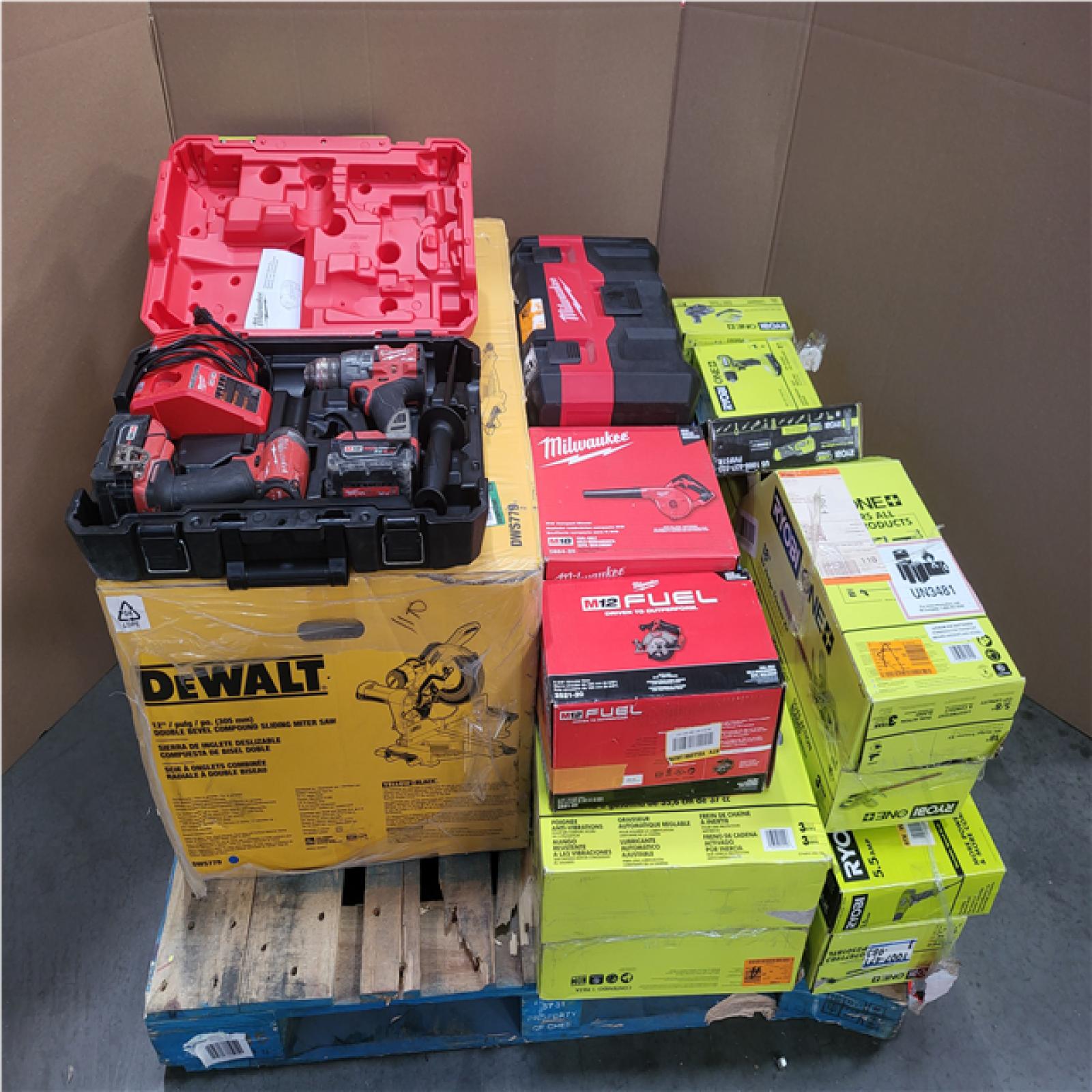 CALIFORNIA AS-IS TOOL PALLET