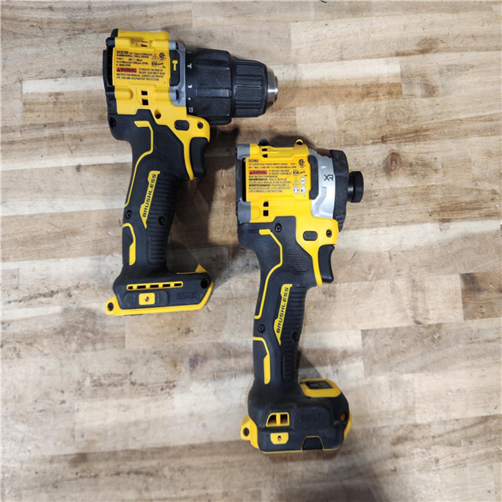 HOUSTON LOCATION - AS-IS DEWALT 2 TOOL COMBO