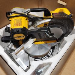 As-Is- DeWalt 15 Amp Corded 12 in. Compound Double Bevel Miter Saw