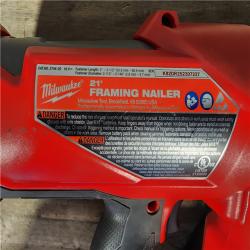 HOUSTON LOCATION - AS-IS Milwaukee 2744-20 M18 FUEL 3-1/2 in. 18V 21-Degree Lithium-Ion Brushless Cordless Framing Nailer (Tool-Only)
