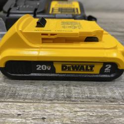 AS-IS DEWALT Atomic 20V Lithium-Ion Cordless Compact 1/2 in. Drill/Driver Kit