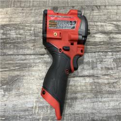 AS-IS Milwaukee FUEL 12V Lithium-Ion Brushless Cordless Stubby 3/8 in. Impact Wrench (Tool-Only)