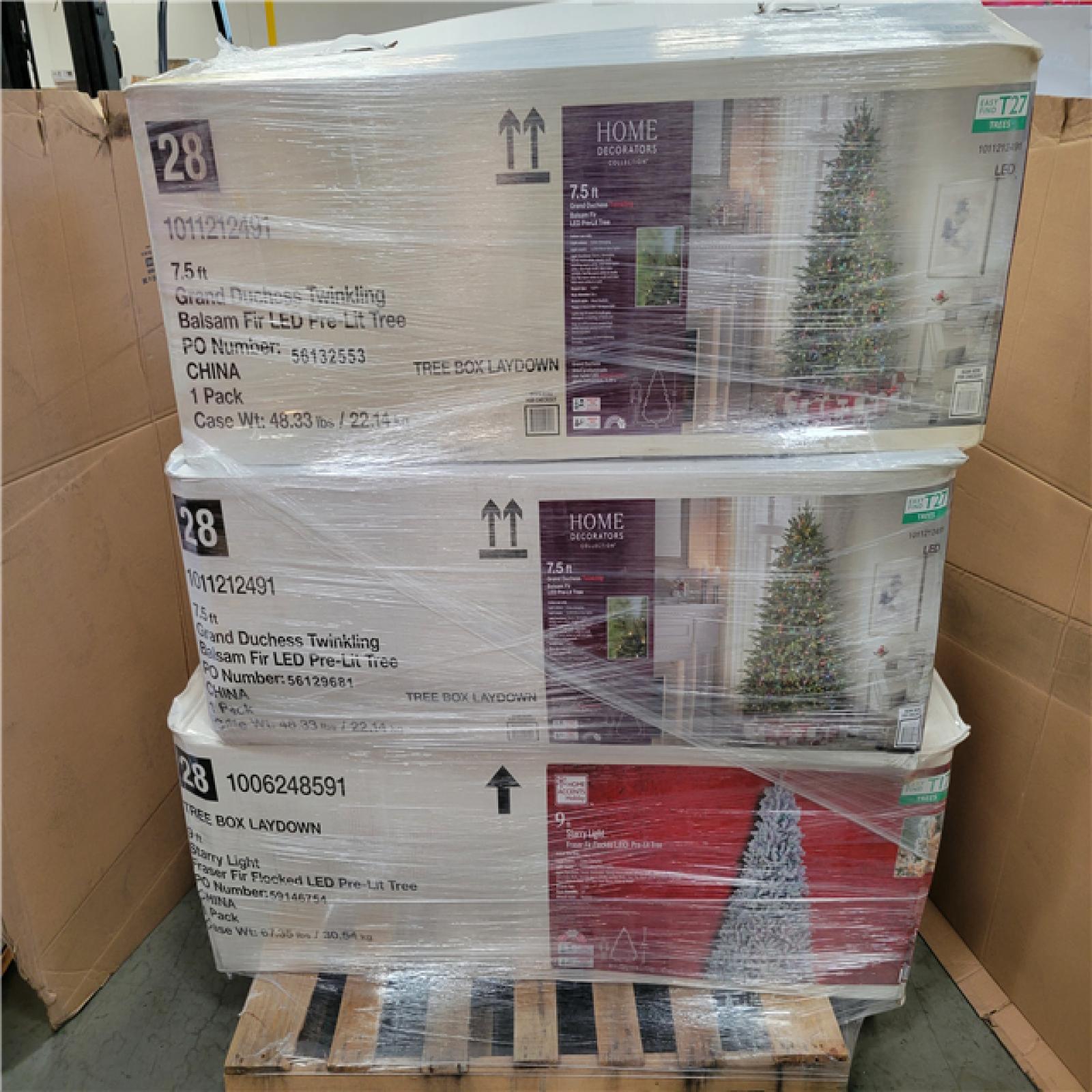 California AS-IS Holiday Pallet