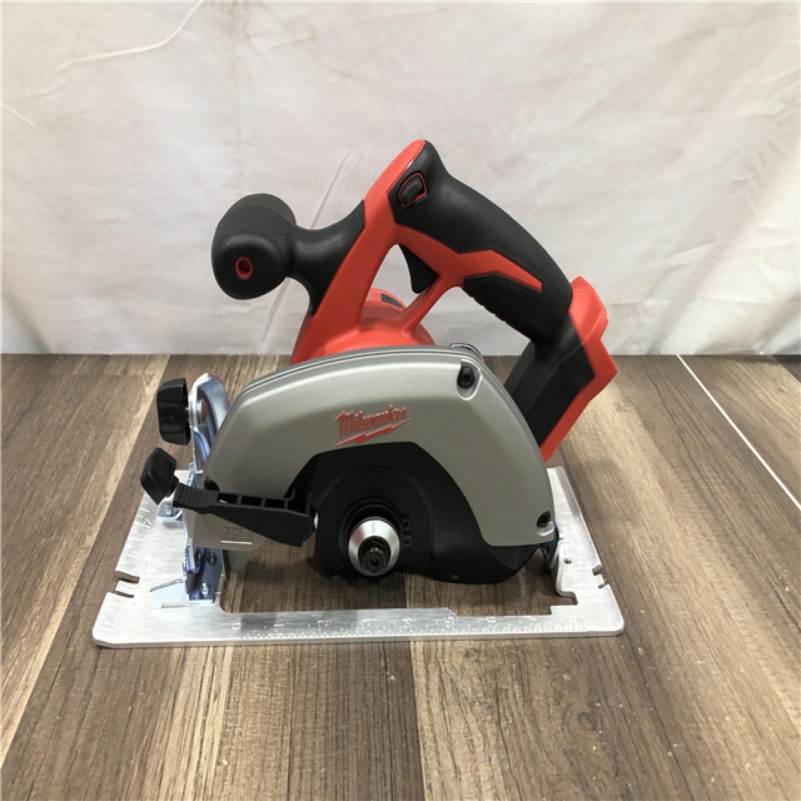 AS-IS Milwaukee 18V Lithium-Ion Cordless 6-1/2 in. Circular Saw (Tool-Only)