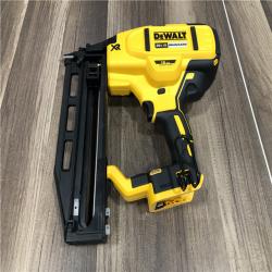 AS-IS DEWALT 20V MAX XR 16-Gauge Lithium-Ion Cordless Finish Nailer (Tool Only)