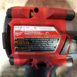 HOUSTON LOCATION - AS-IS Milwaukee 2962-20  M18 18V Fuel 1/2 Mid-Torque Impact Wrench Cordless Lithium-Ion Brushless (Tool-Only)