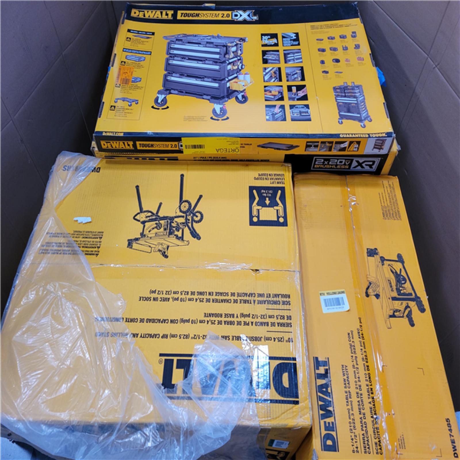 CALIFORNIA AS-IS TOOL PALLET