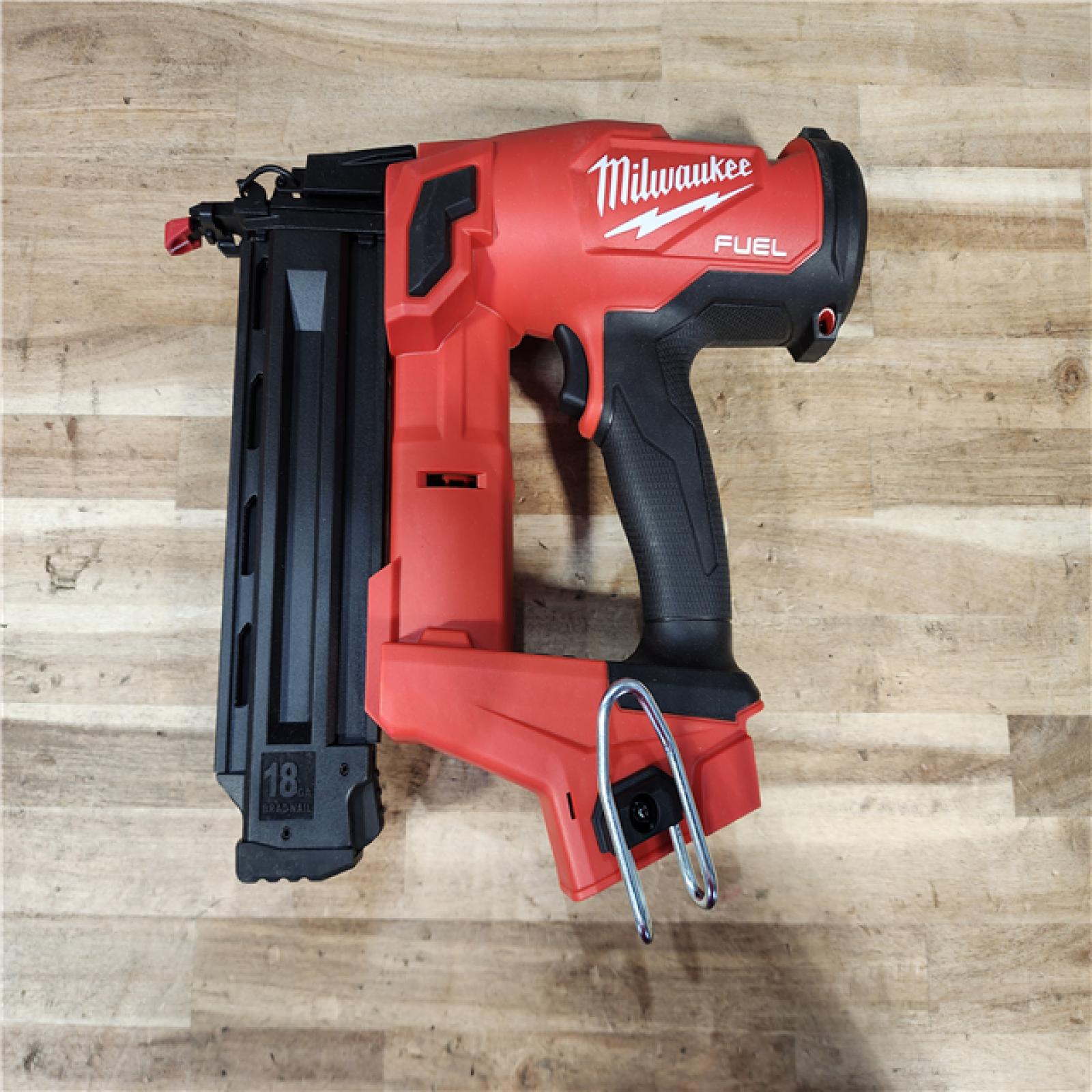 HOUSTON LOCATION - AS-IS (APPEARS LIKE NEW) Milwaukee FUEL 18-Volt Lithium-Ion Brushless Cordless Gen II 18-Gauge Brad Nailer (Tool-Only)