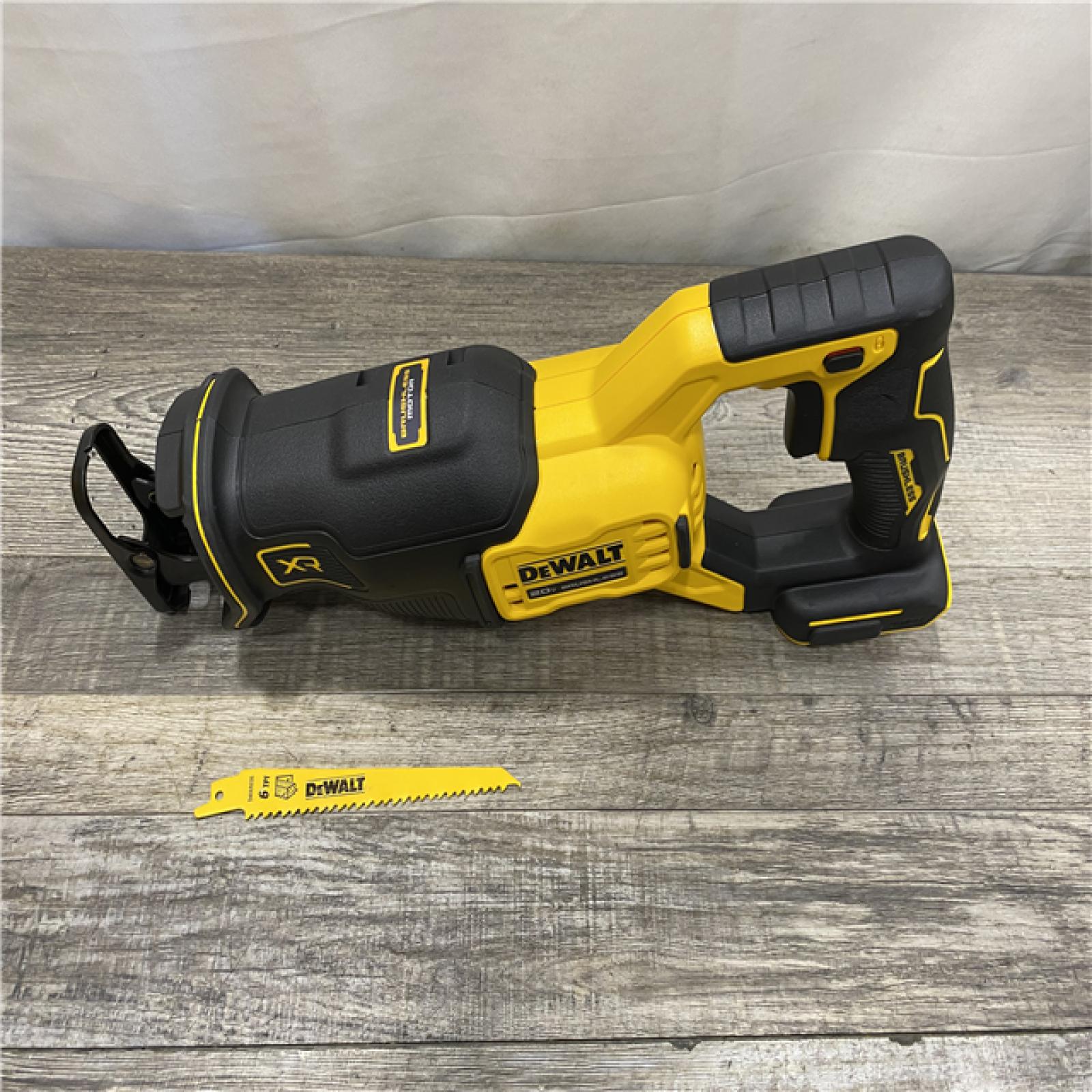AS-IS DEWALT 20V MAX XR Cordless Brushless Reciprocating Saw (Tool Only)