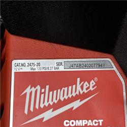AS-IS Milwaukee 12-Volt Lithium-Ion Cordless Electric Portable Inflator (Tool-Only)