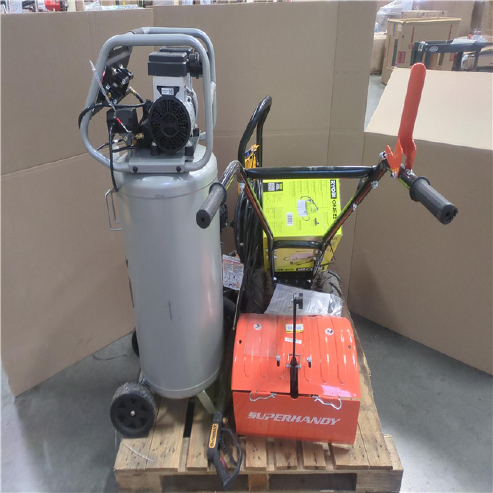 CALIFORNIA AS-IS OUTDOOR POWER EQUIPMENT
