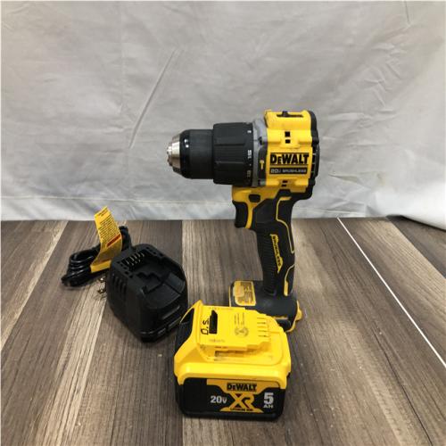 AS-IS DEWALT ATOMIC 20V Lithium-Ion Cordless 1/2 in. Hammer Drill Kit