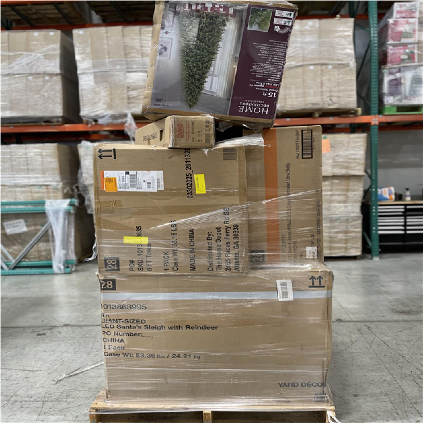DALLAS LOCATION -AS-IS MIXED HOLIDAY PALLET
