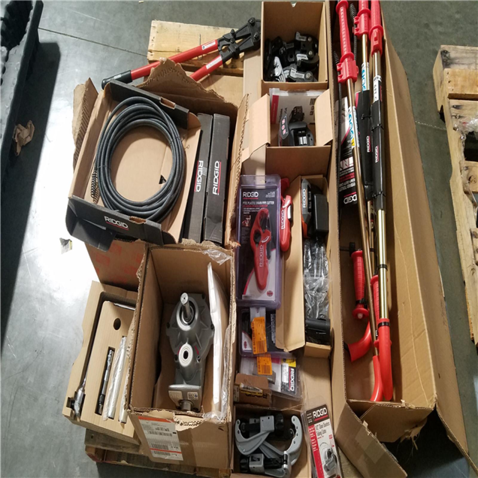 California AS-IS Ridgid Tool Pallet