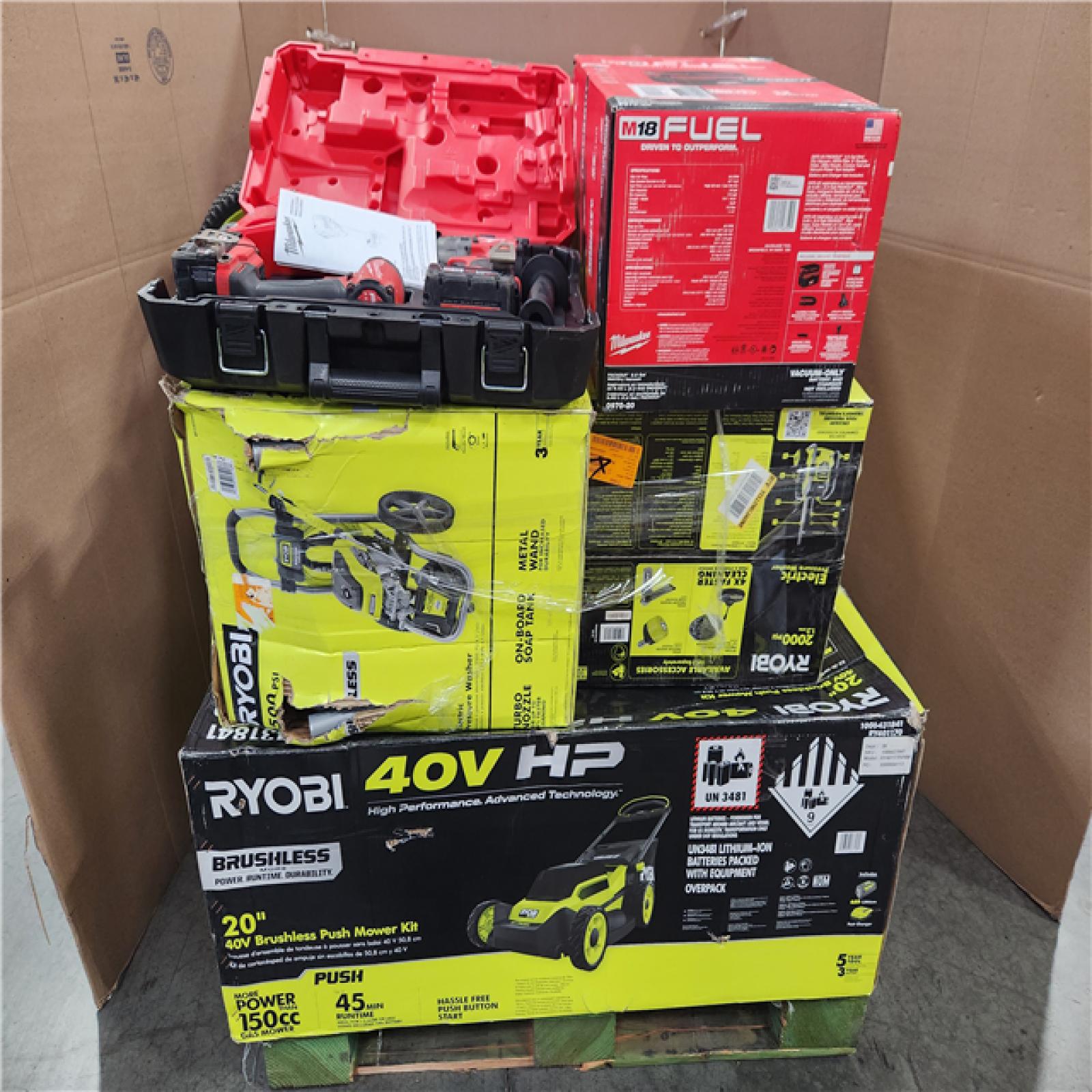 CALIFORNIA AS-IS TOOL PALLET