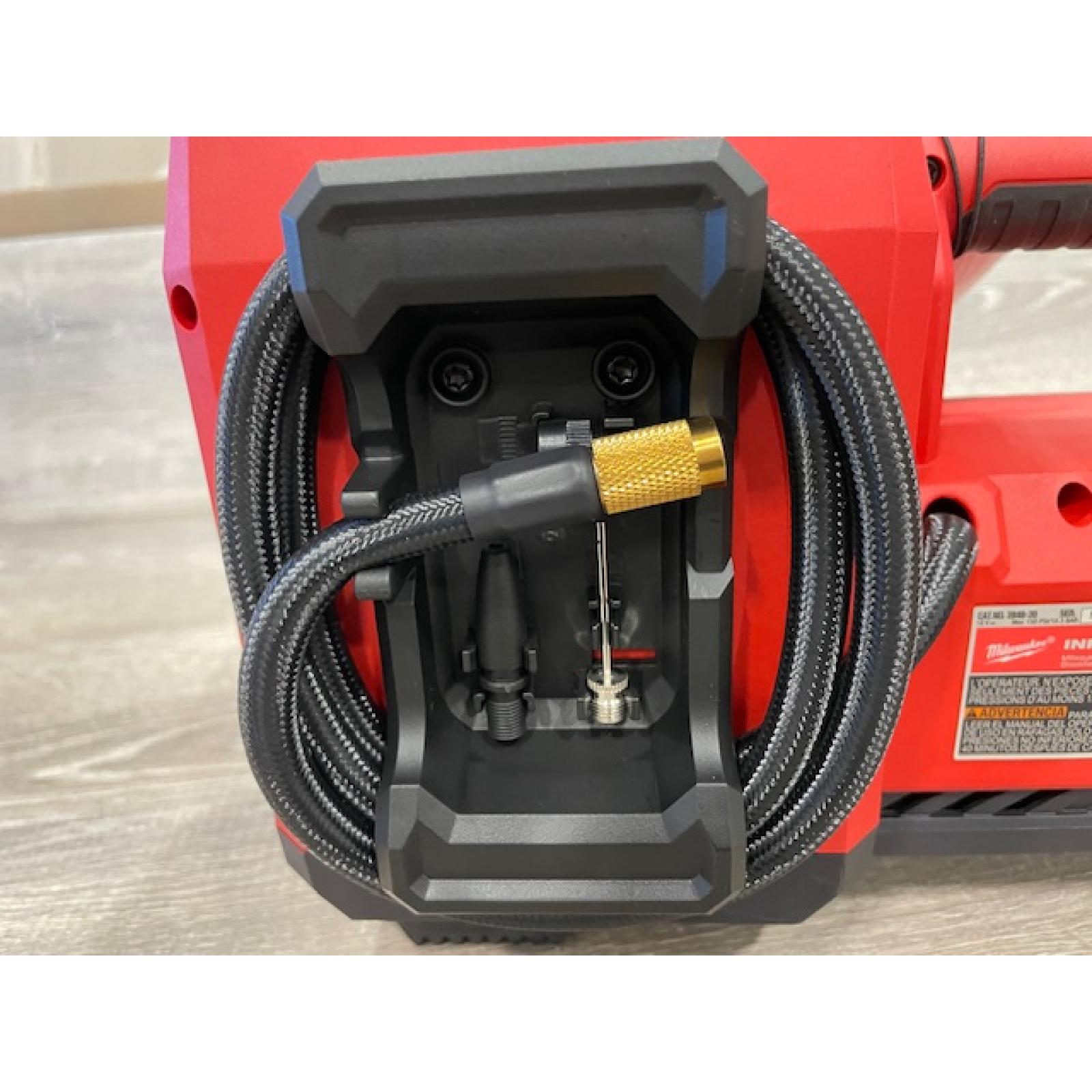 AS-IS Milwaukee 18-Volt Lithium-Ion Cordless Electric Portable Inflator (Tool-Only)