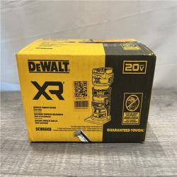NEW - DEWALT 20V MAX XR Cordless Brushless Fixed Base Compact Router (Tool Only)