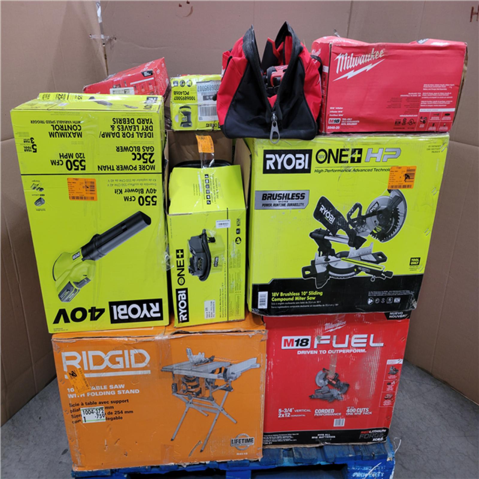 CALIFORNIA AS-IS TOOL PALLET