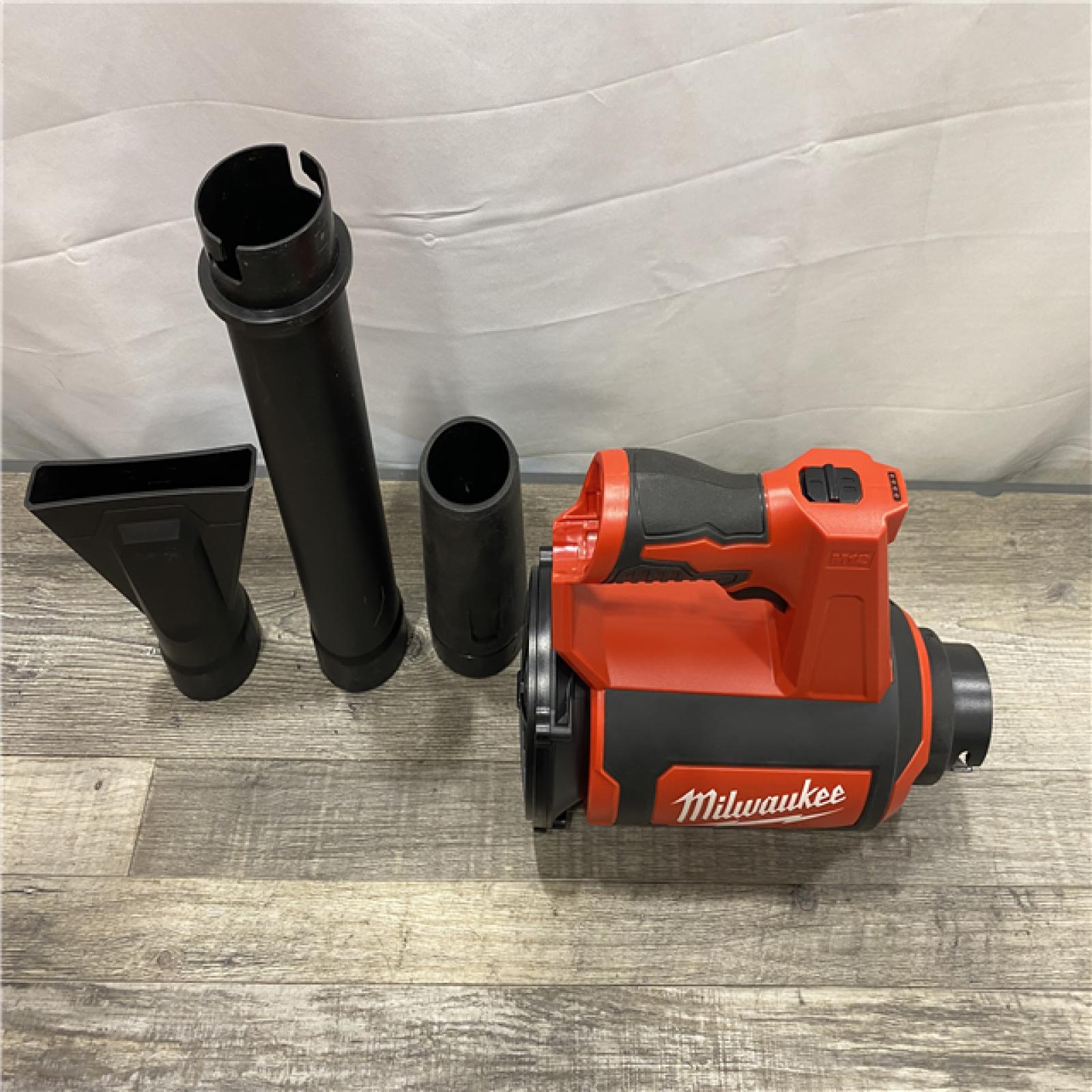 AS-IS Milwaukee 12V Lithium-Ion Cordless Compact Spot Blower (Tool-Only)