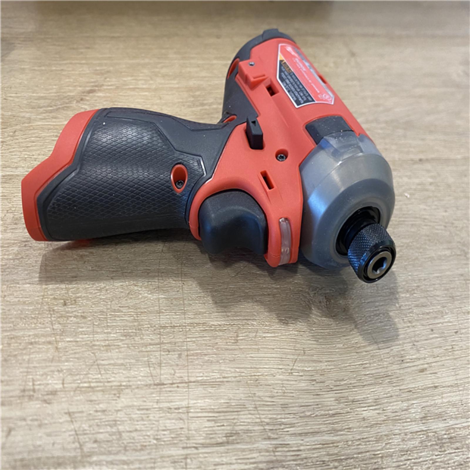 AS-IS Milwaukee FUEL SURGE 12V Lithium-Ion Brushless Cordless 1/4 in. Hex Impact Driver Compact Kit
