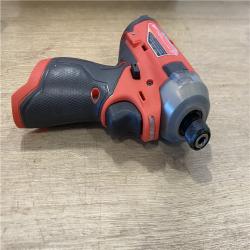 AS-IS Milwaukee FUEL SURGE 12V Lithium-Ion Brushless Cordless 1/4 in. Hex Impact Driver Compact Kit