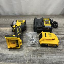 AS-IS DEWALT Atomic 20V Max Lithium-Ion Brushless Cordless Compact 1/4 in. Impact Driver Kit