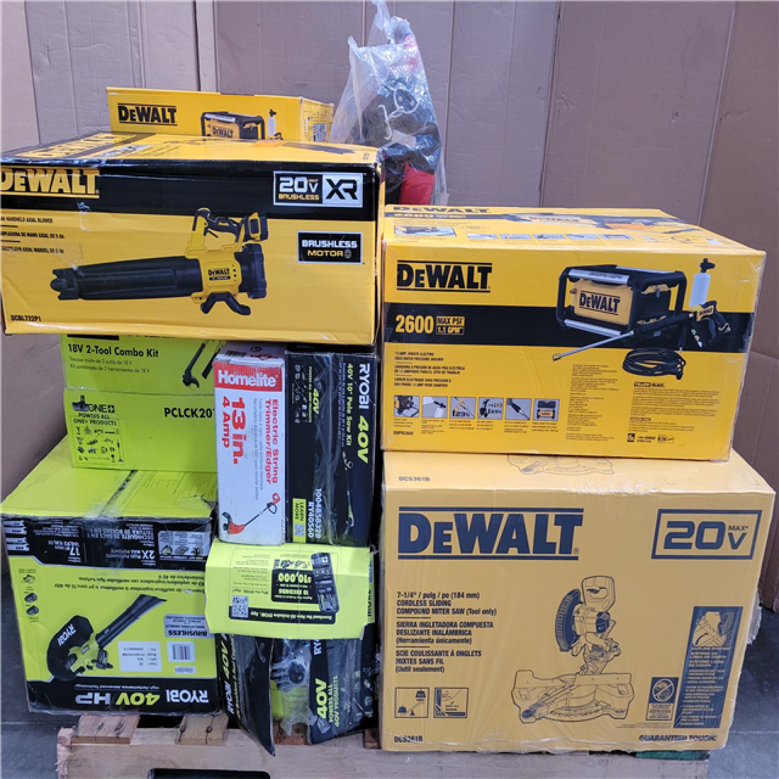 CALIFORNIA AS-IS TOOL PALLET