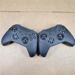 AS-IS Microsoft Wireless Elite Controller: Black V2 for Xbox One (Lot of 2)