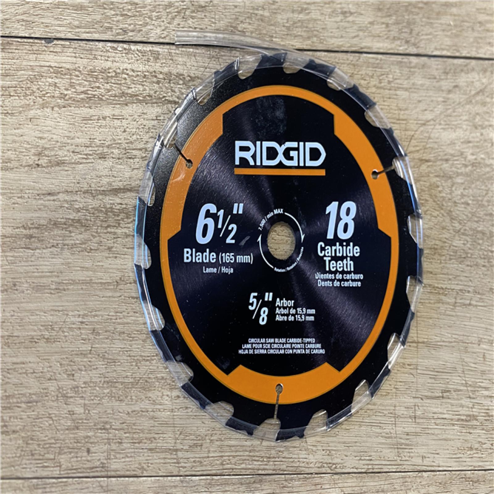 AS-IS RIDGID 18V Subcompact Brushless Cordless 6-1/2 in. Circular Saw Kit