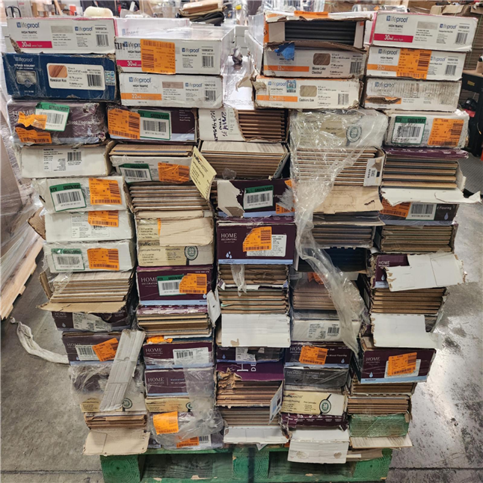 Phoenix AS-IS Mixed Flooring Pallet (70 Pieces)