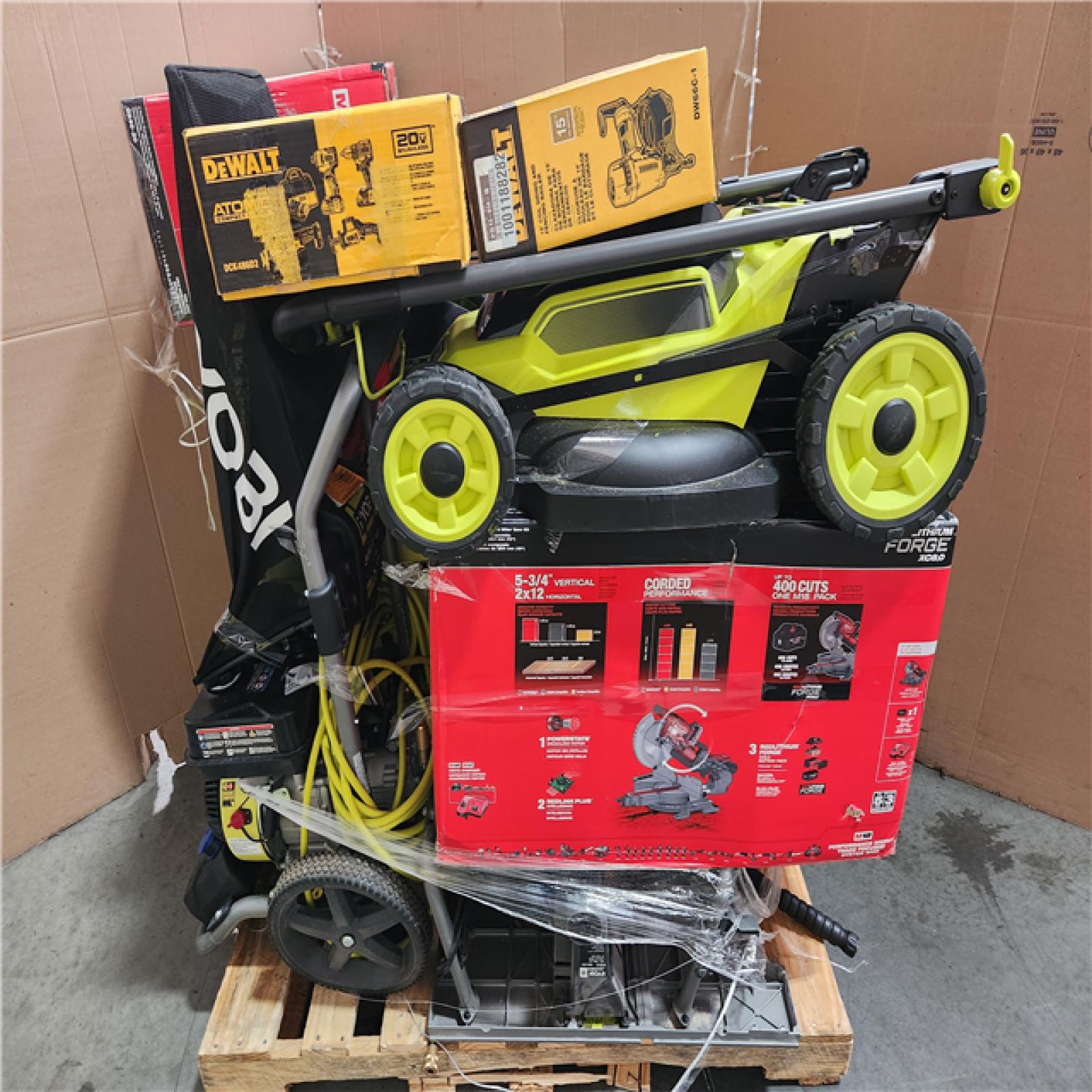 CALIFORNIA AS-IS TOOL PALLET