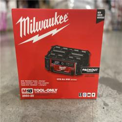 NEW! Milwaukee M18 PACKOUT Radio + Charger (Bare Tool)