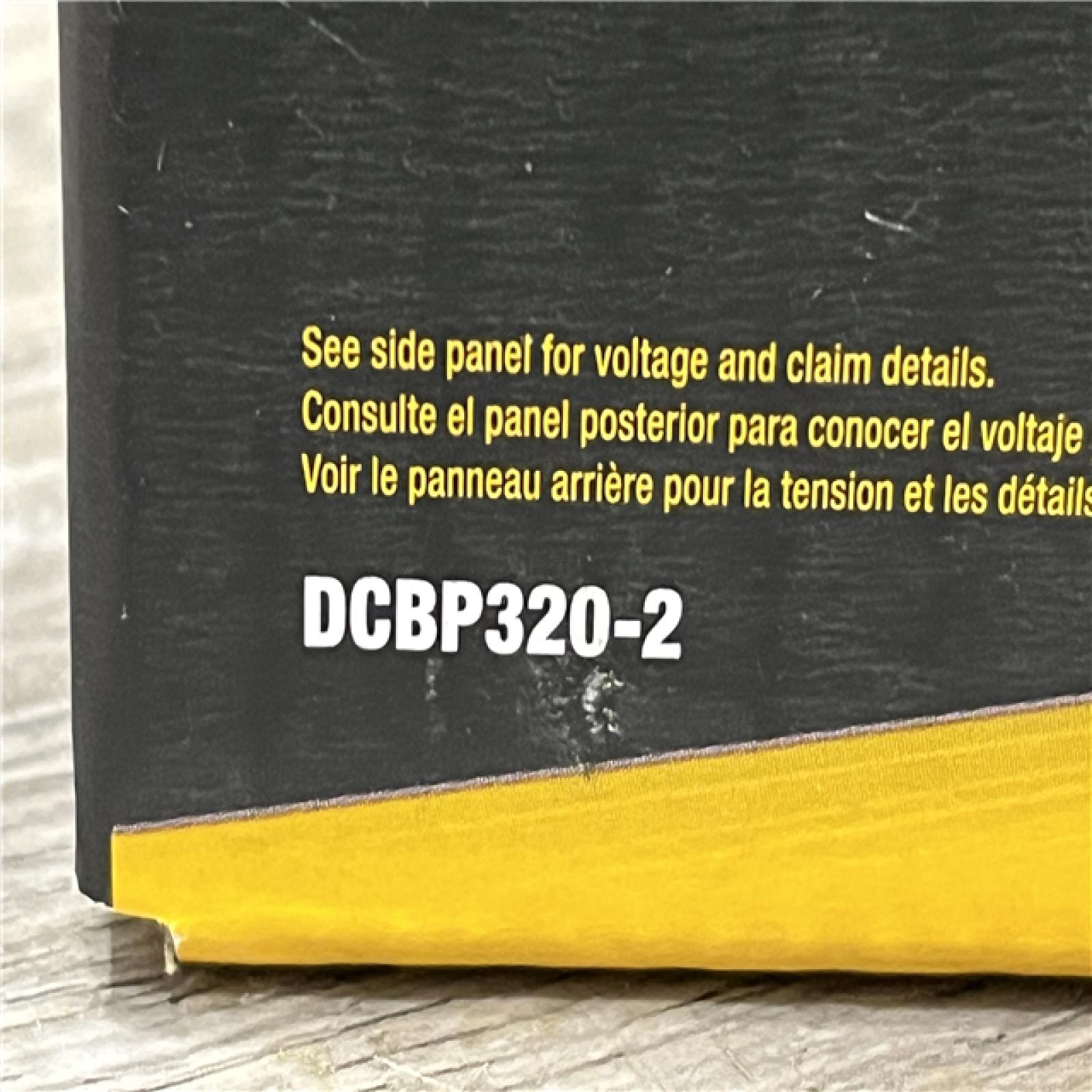 NEW - DEWALT 20V MAX XR POWERSTACK Lithium-Ion 3.5 Ah Battery (2 -Pack)
