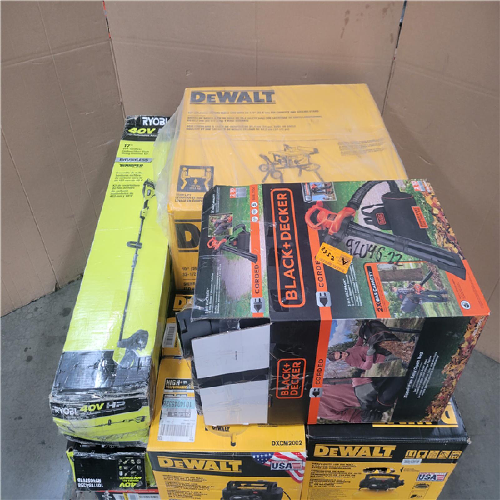CALIFORNIA AS-IS OUTDOOR POWER EQUIPMENT