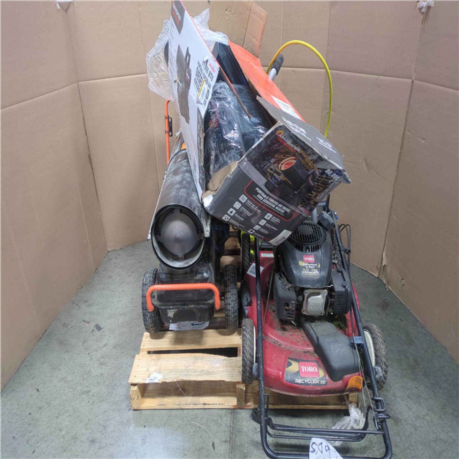 CALIFORNIA AS-IS OUTDOOR POWER EQUIPMENT