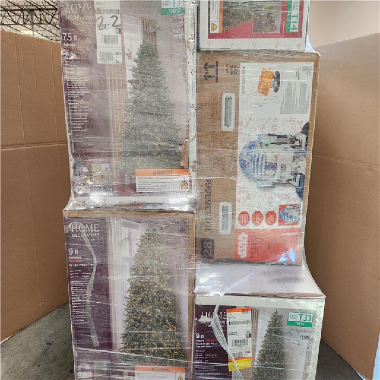 California AS-IS Holiday Pallet