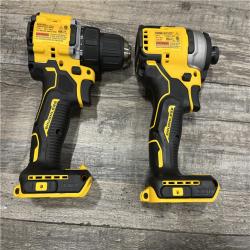 AS-IS DEWALT ATOMIC 20-Volt MAX Lithium-Ion Cordless Combo Kit