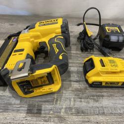 AS-IS DEWALT ATOMIC 20V MAX Lithium Ion Cordless 23 Gauge Pin Nailer Kit