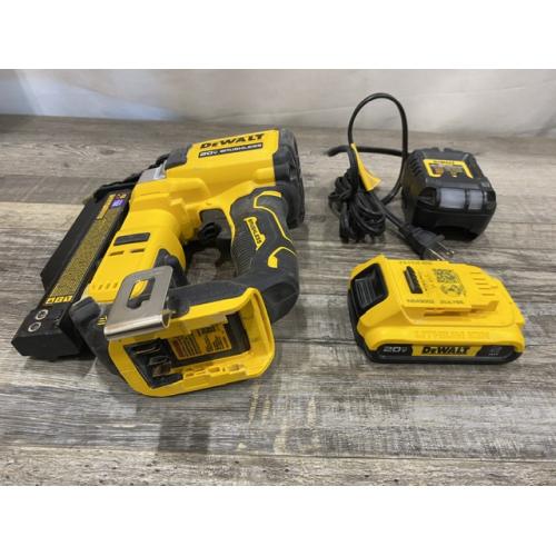 AS-IS DEWALT ATOMIC 20V MAX Lithium Ion Cordless 23 Gauge Pin Nailer Kit