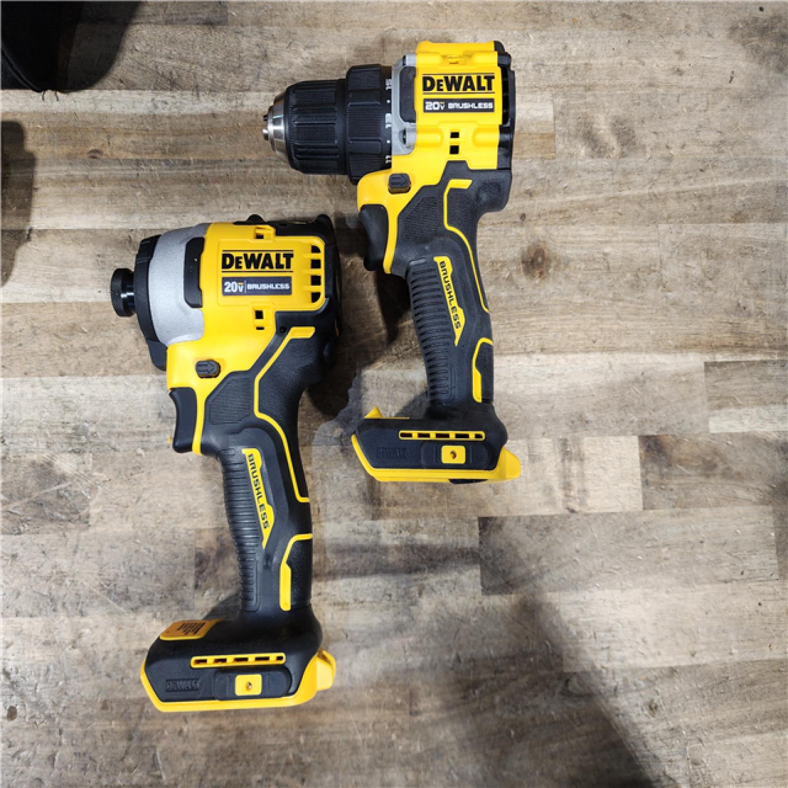 HOUSTON LOCATION - AS-IS DEWALT ATOMIC 20-Volt MAX Lithium-Ion Cordless Combo Kit
