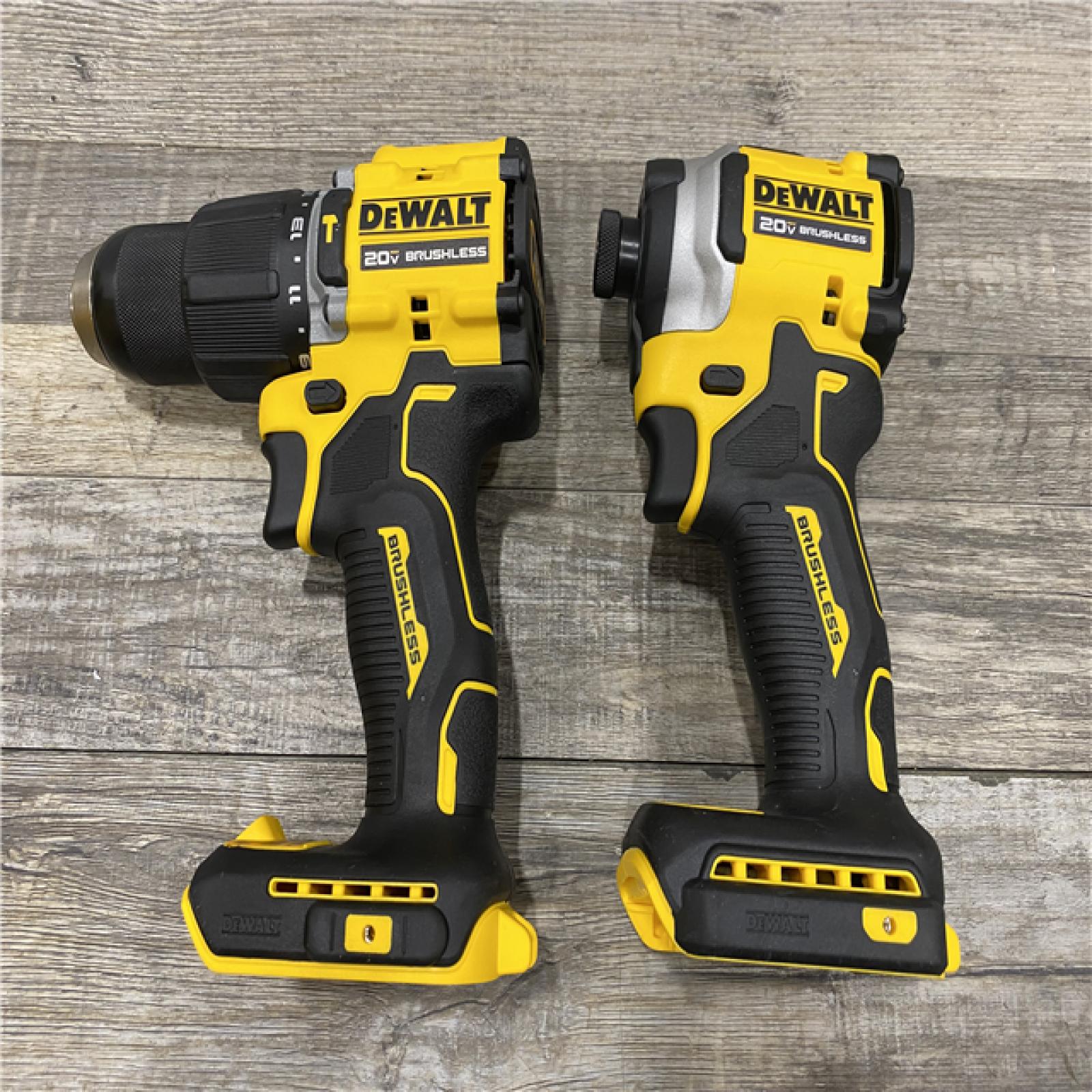 AS-IS DEWALT ATOMIC 20V MAX Lithium-Ion Cordless 2-Tool Combo Kit