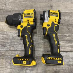 AS-IS DEWALT ATOMIC 20V MAX Lithium-Ion Cordless 2-Tool Combo Kit